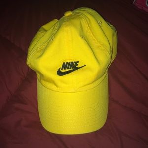 Yellow Nike hat